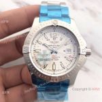 Breitling Colt Automatic 44mm Wrist Watch SS White Dial Replica